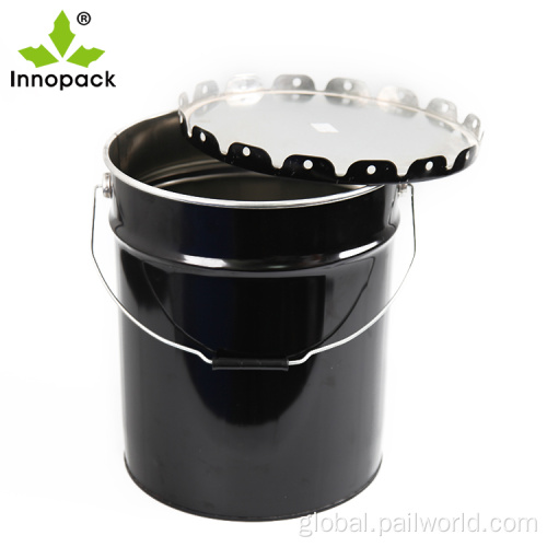 Bucket 5 Gallon metal heavy duty 5 gallon bucket with handle Manufactory